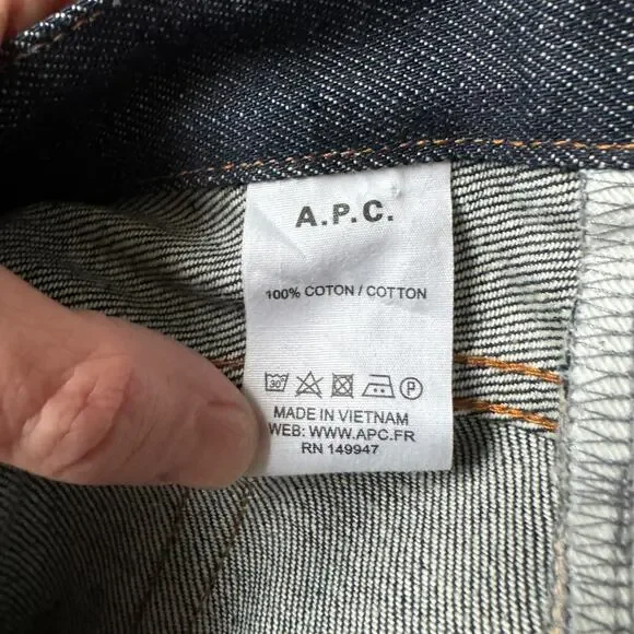 A.P.C. Petit New Standard Jean Dark Wash